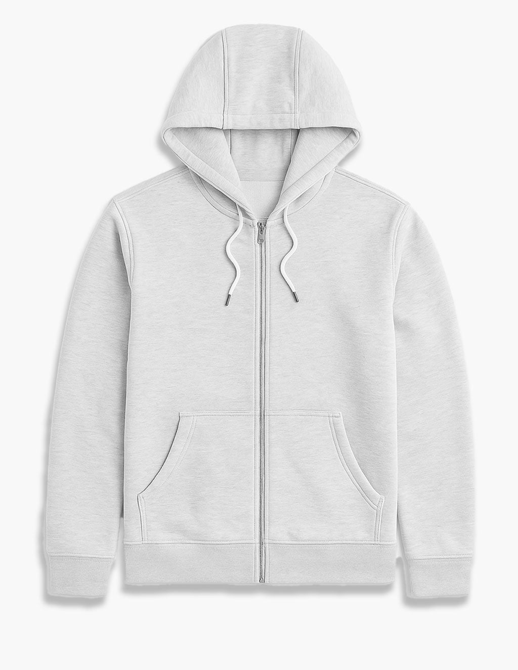 Minimalist Embroidered Hoodie - Subtle Logo Design - Image 2