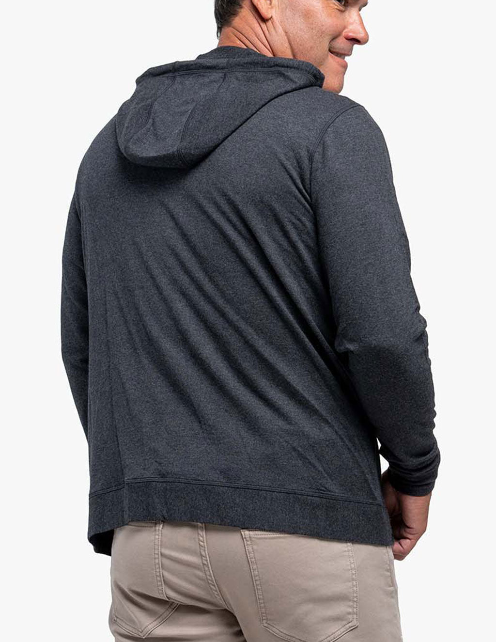 Asymmetrical Zip Hoodie - Unique Modern Design - Image 4
